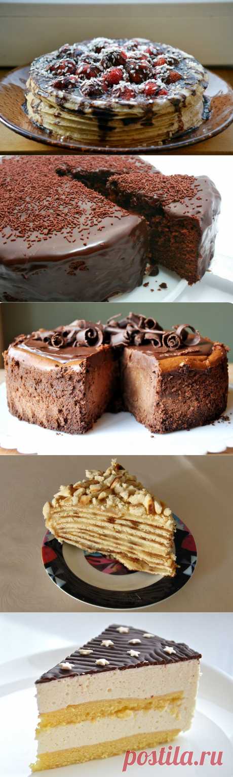 5 рецептов вкуснейших тортов