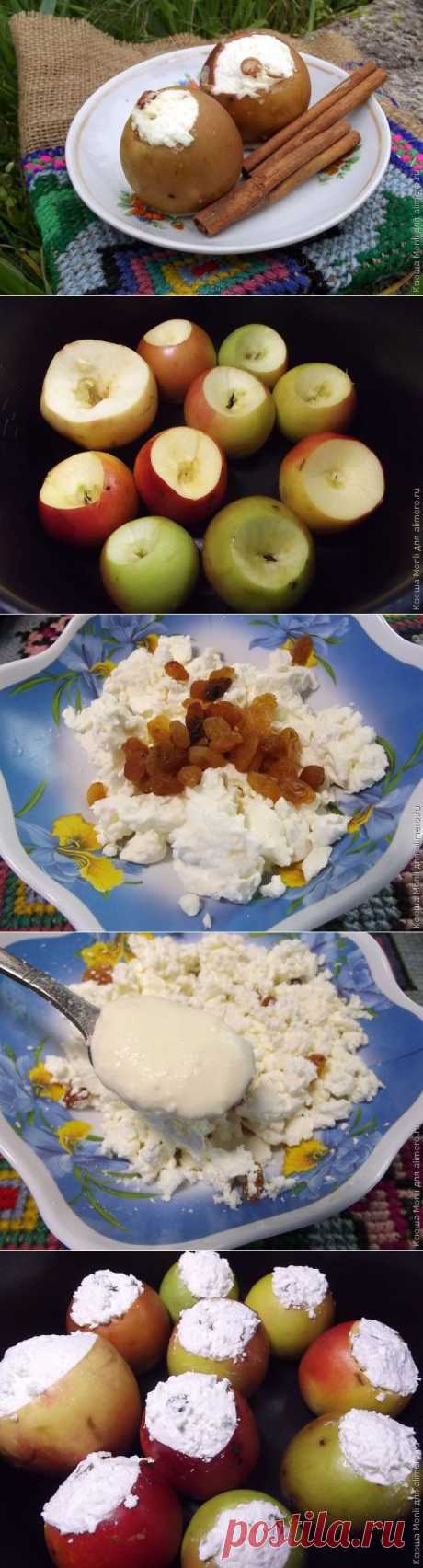 Печеные яблоки в мультиварке / Рецепты с фото