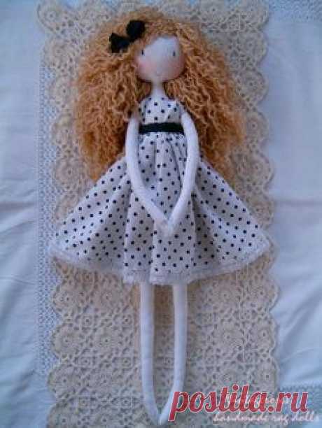 PDF, Cloth Doll Pattern 18" ,PDF Sewing Tutorial,Soft Doll Pattern - Salvabrani