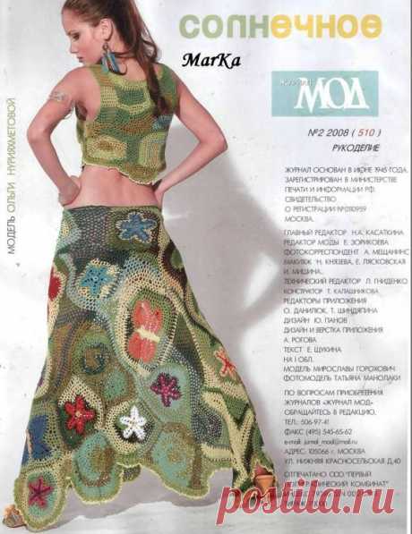 Dress Crochet Pattern Summer Wedding Lace Dress от DupletMagazines