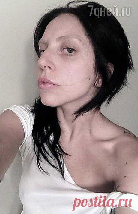 Леди Гага поразила фанатов снимком без макияжа - 7Дней.ру