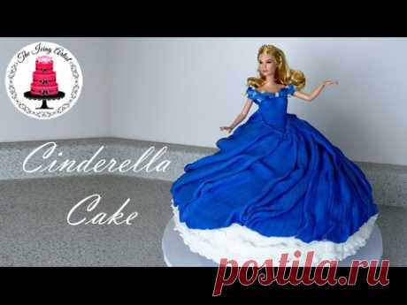 Cinderella's Twirling Dress Cake - How To With The Icing Artist