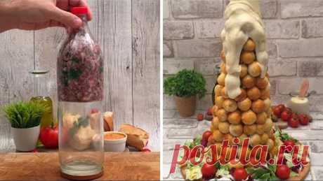 Brochettes-bouteille, pièce-montée maison et autres hacks DIY en cuisine !