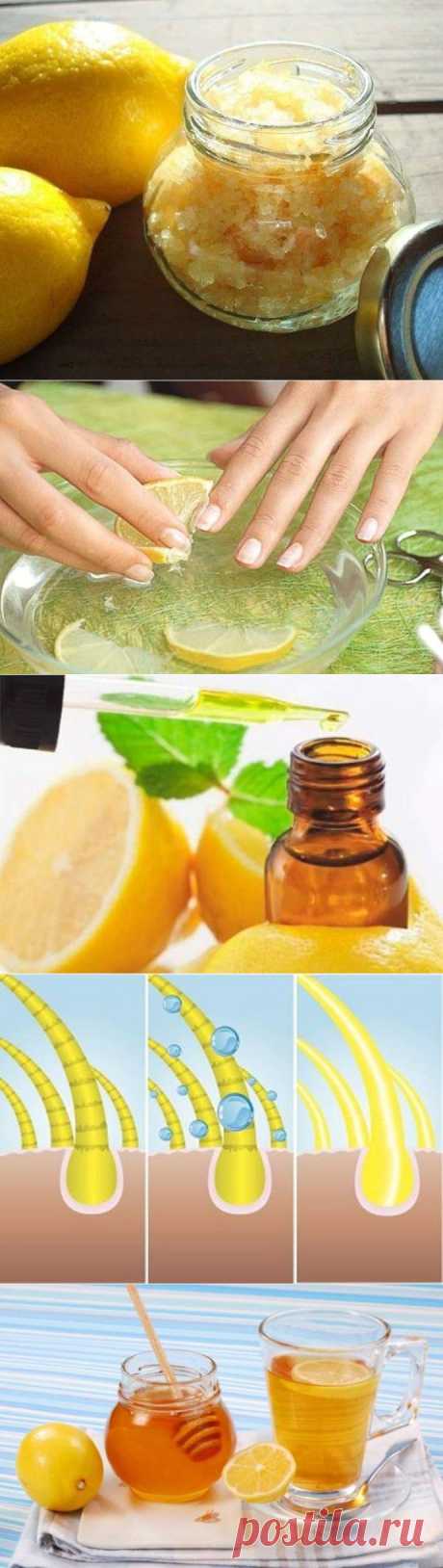Несколько необычных способов использования лимона / Будьте здоровы