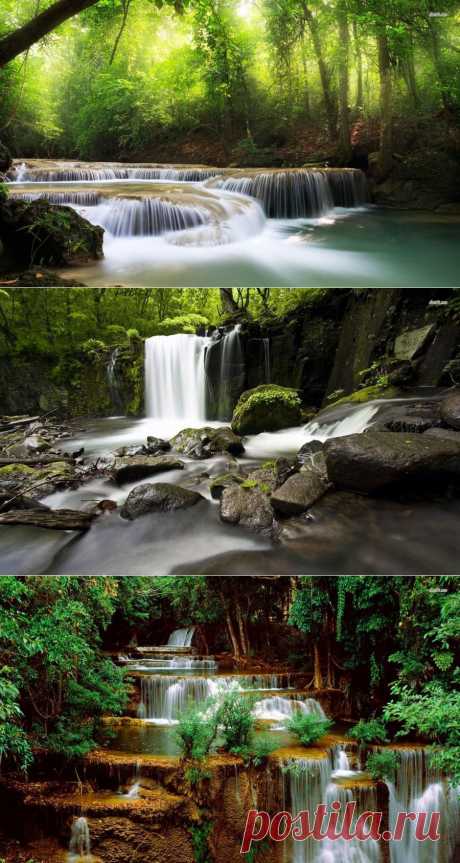 » Красивые фотографии водопадов Это интересно!