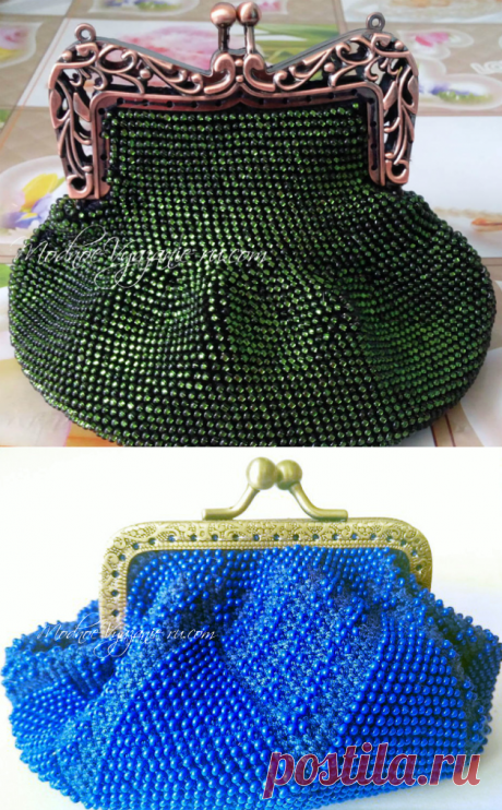 Мастер-класс по вязанию косметички из бисера - Crochet Modnoe Vyazanie