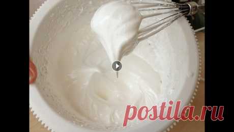 Белковый Крем Для Торта (Пошаговый Рецепт) | Whipped Frosting Recipe Вкусный и легкий крем. Подходит для украшения тортов и всяких сладостей. Его еще называют "Заварной Белковый Крем" Рецепт Ниже под Видео!!! ...