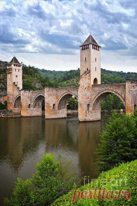 Valentre Bridge In Cahors, France