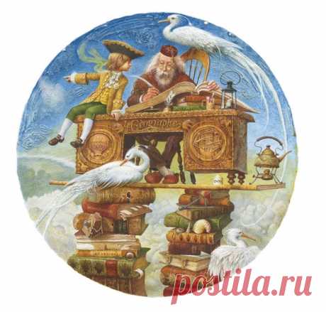 Иллюстрации к сказке "Маленький принц" Владислава Ерко.