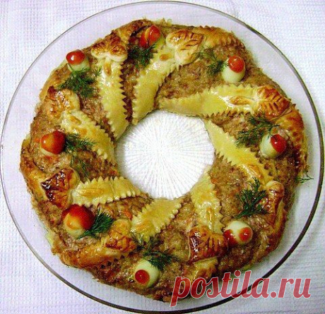 Мясной венок.