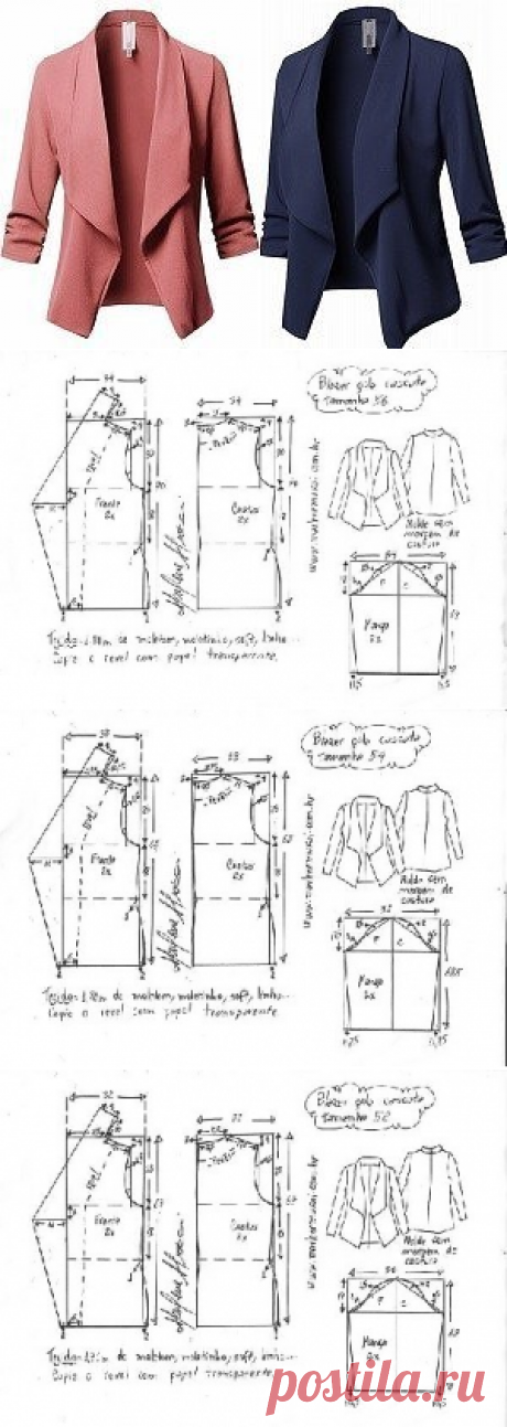 Блейзер от Марлен Мукай (Шитье и крой) – Журнал Вдохновение Рукодельницы