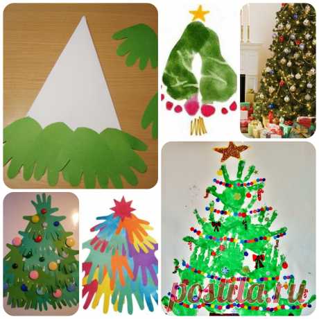 11 идей: Новогодняя елка своими руками | Фиеста - детали праздника!