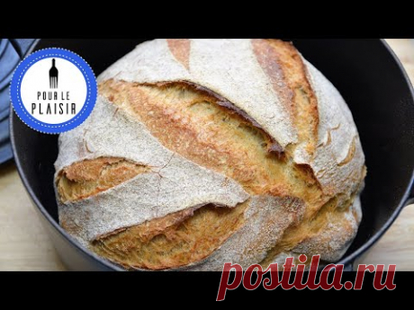 Brot backen ohne kneten / ganz einfach / no knead bread