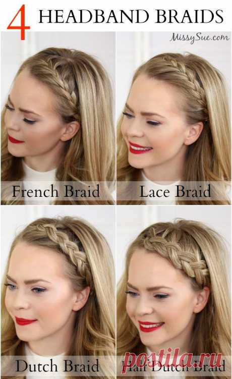 Four Headband Braids