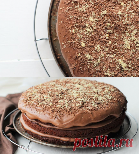 Торт брауни с шоколадным кремом. Пошаговый рецепт с фото на Gastronom.ru