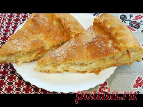 Татарский творожно яблочный пирог.Фантастический вкус.