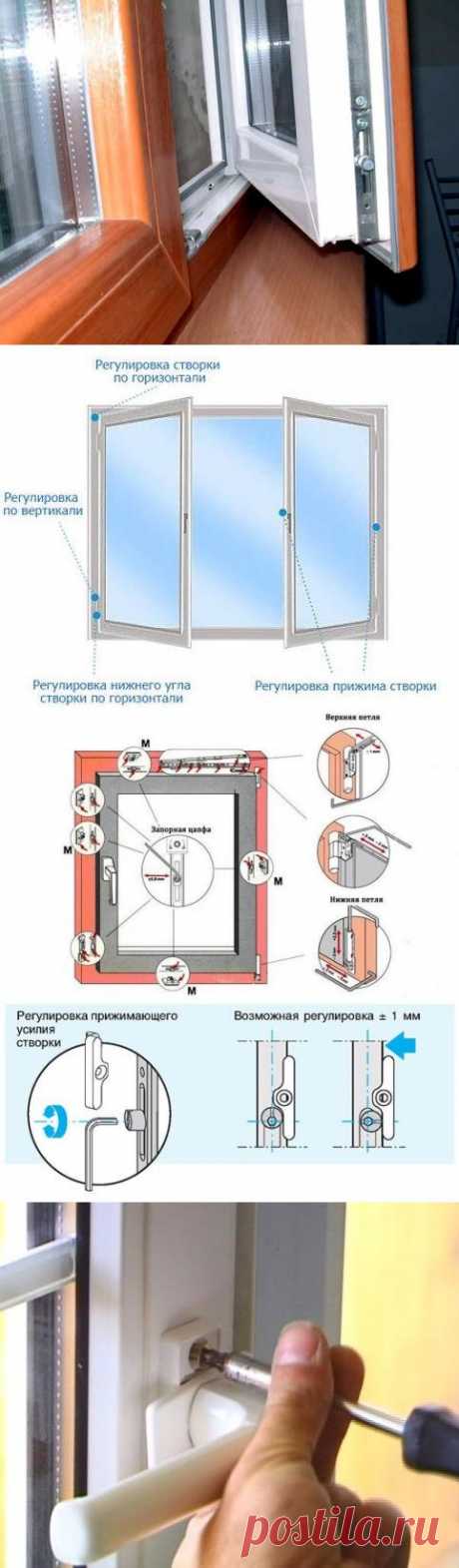 Самостоятельно регулируем пластиковые окна — Мой дом