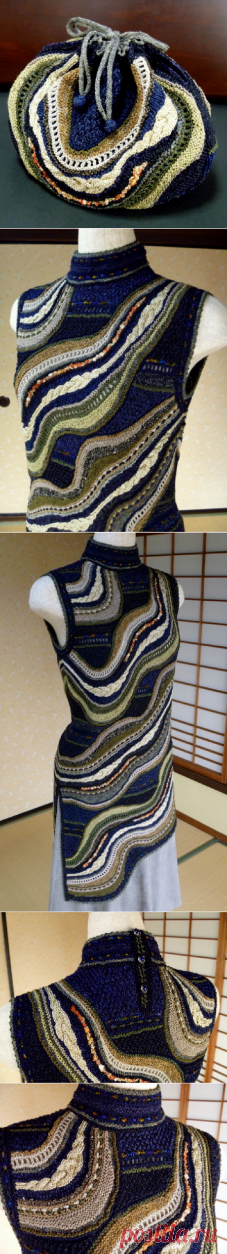 Красивое вязание от YOKO ASADA