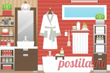 Как организовать хранение вещей в ванной комнате | CityWomanCafe.com