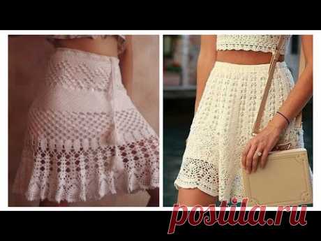 Trendy Summer Top Clothes Easy Cute Crochet Skirt Design Free Pattern Frojects Diy For Beginners