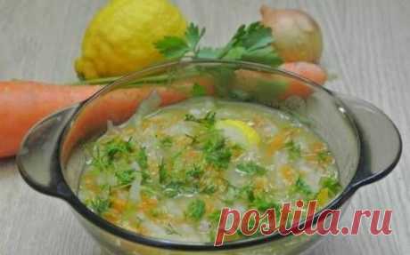 Луково-капустный суп «Легкий» / Простые рецепты
