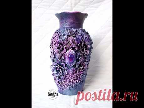 Mixed Media "Vase" by Yulianna Efremova