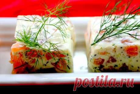 Сметанный мусс с лососем и сливочным сыром, рецепт — Вкусо.ру