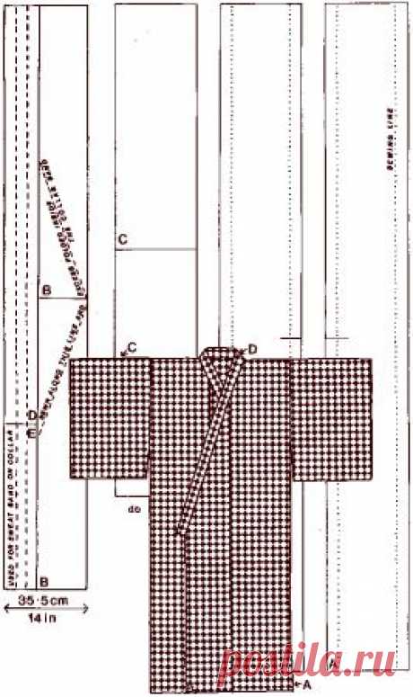 Спорт, спорт и еще раз спорт! Шьем кимоно » Бесплатные выкройки одежды, шьем своими руками платья, блузки, пальто, костюмы, сарафаны