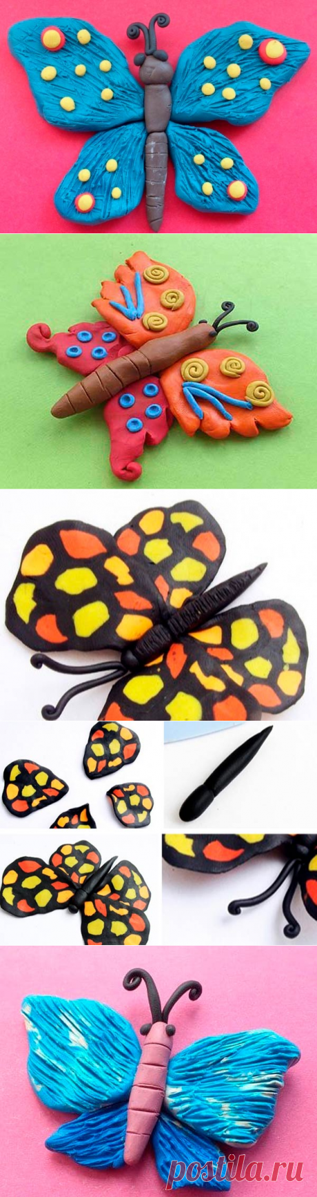 Бабочка из пластилина для детей: как слепить/сделать красивую бабочку из пластилина пошагово с фото, аппликации на бумаге/картоне поэтапная лепка бабочки из легкого и воздушного пластилина - шаблоны, видео