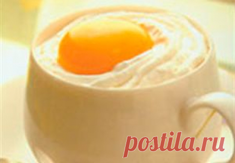 Кофе с яйцом и сахарной пудрой | Кофе