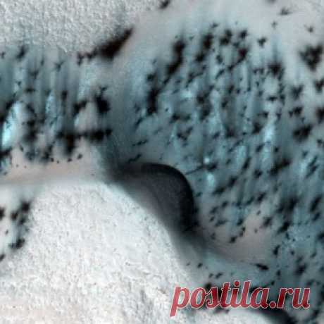 NASA опубликовало удивительные фотографии зимнего Марса - МирТесен