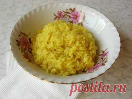 Рассыпчатый рис с карри (очень простое постное блюдо) рецепт с фото
