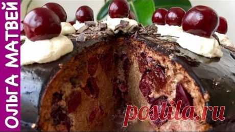 Торт "Пьяная вишня" Нежный и Сочный | Cherry Cake