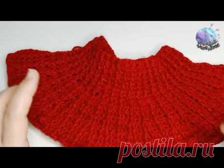 كروشيه بلوفر شتوي تصميم شيك جدا ج٢/ Easy Crochet pullover