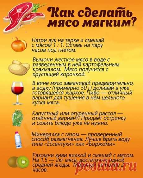 Делаем мясо мягким