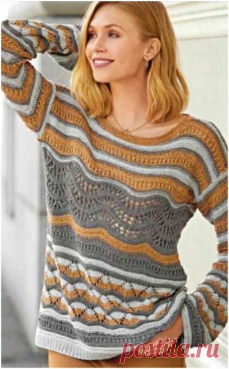 KNITTING PULLOVER