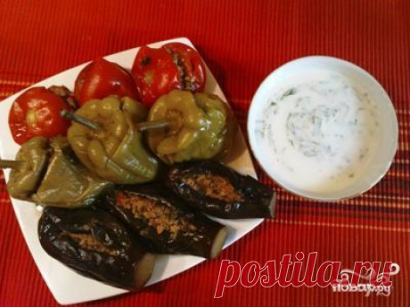 Баклажаны по-азербайджански - пошаговый кулинарный рецепт на Повар.ру