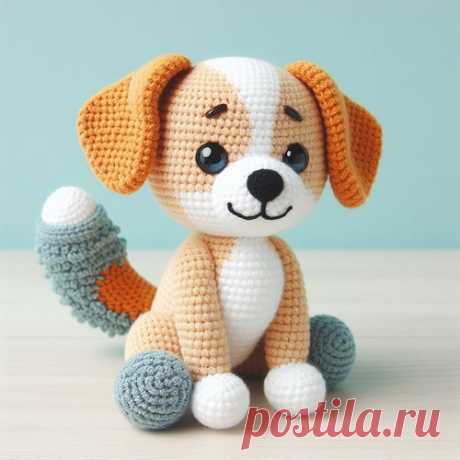 Crochet Dog Zoya Amigurumi Idea - The Amigurumi