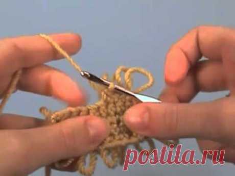 Crochet Loop Stitch (right-handed version) - YouTube