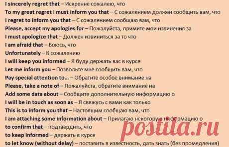 Полезные фразы для написания e-mail'a на английском / Неформальный Английский