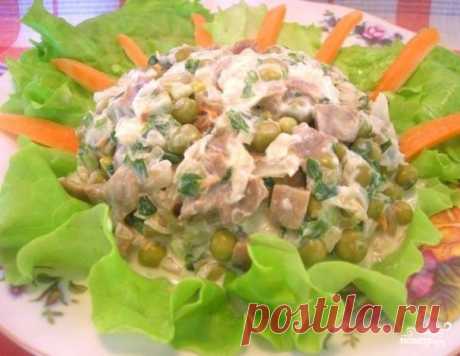 Салат по-деревенски с грибами - пошаговый рецепт с фото на Повар.ру