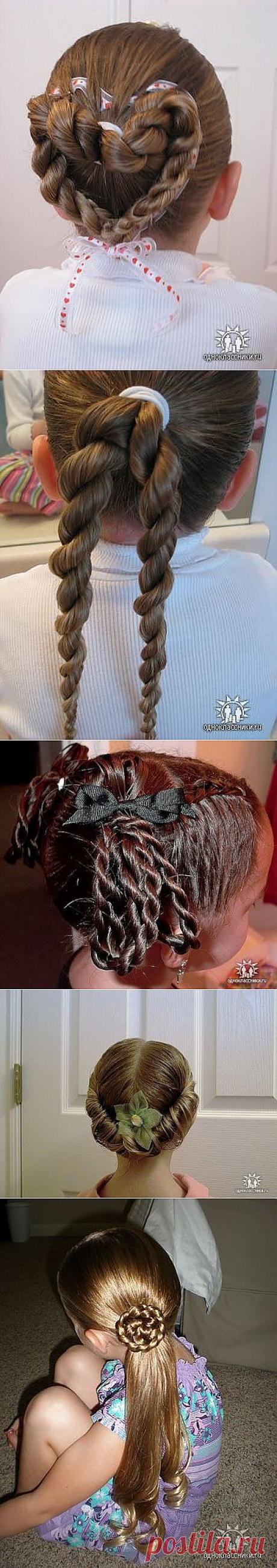 Королевские причёски для девочек (подробные фото-инструкции).