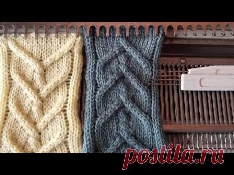 cable design in knitting machine बुनाई की मशीन में स्वेटर डिजाइन