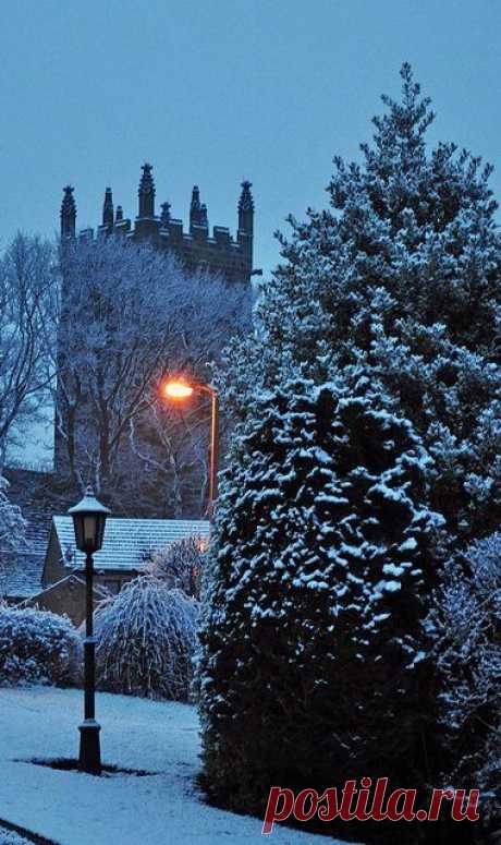 St Michael's in the snow - EXPLORED