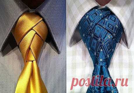 Шикарный Eldredge Knot. Завязываем галстук.