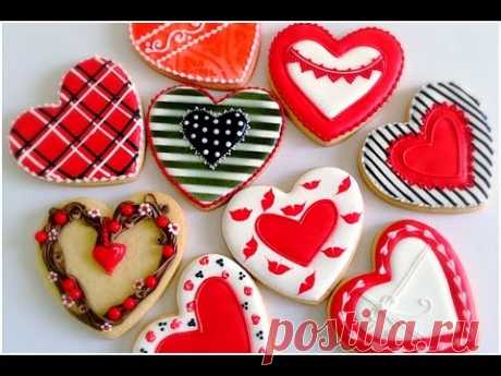 Cookies for Valentine's Day.