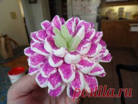 Decorating Cupcakes with yoyomax12: #6 &quot;Chrysanthemum Flower&quot;