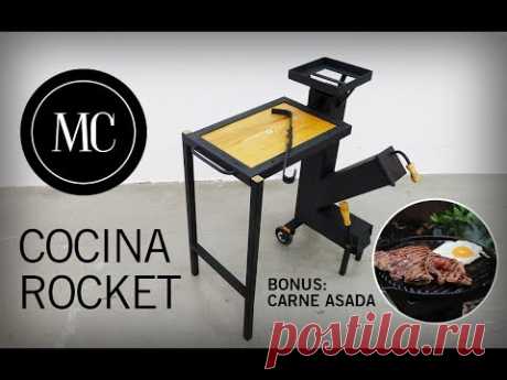 Como hacer estufa Rocket. Paso a paso / Handmade rocket stove.