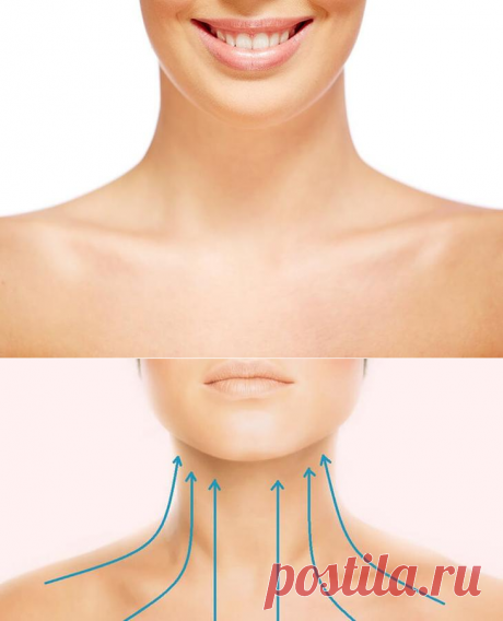 Делайте эту простую процедуру для шеи и вы избавитесь от дряблости кожи!
