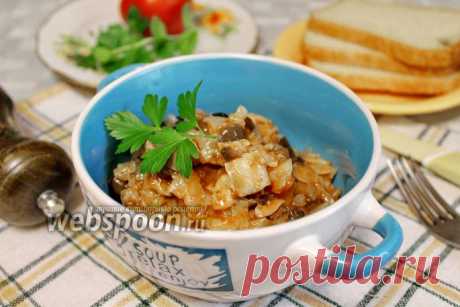 Капуста, тушёная с курицей и грибами рецепт с фото, как приготовить на Webspoon.ru